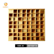 3D Sound Diffuser Wood Acoustic Panel for Wall and Ceiling